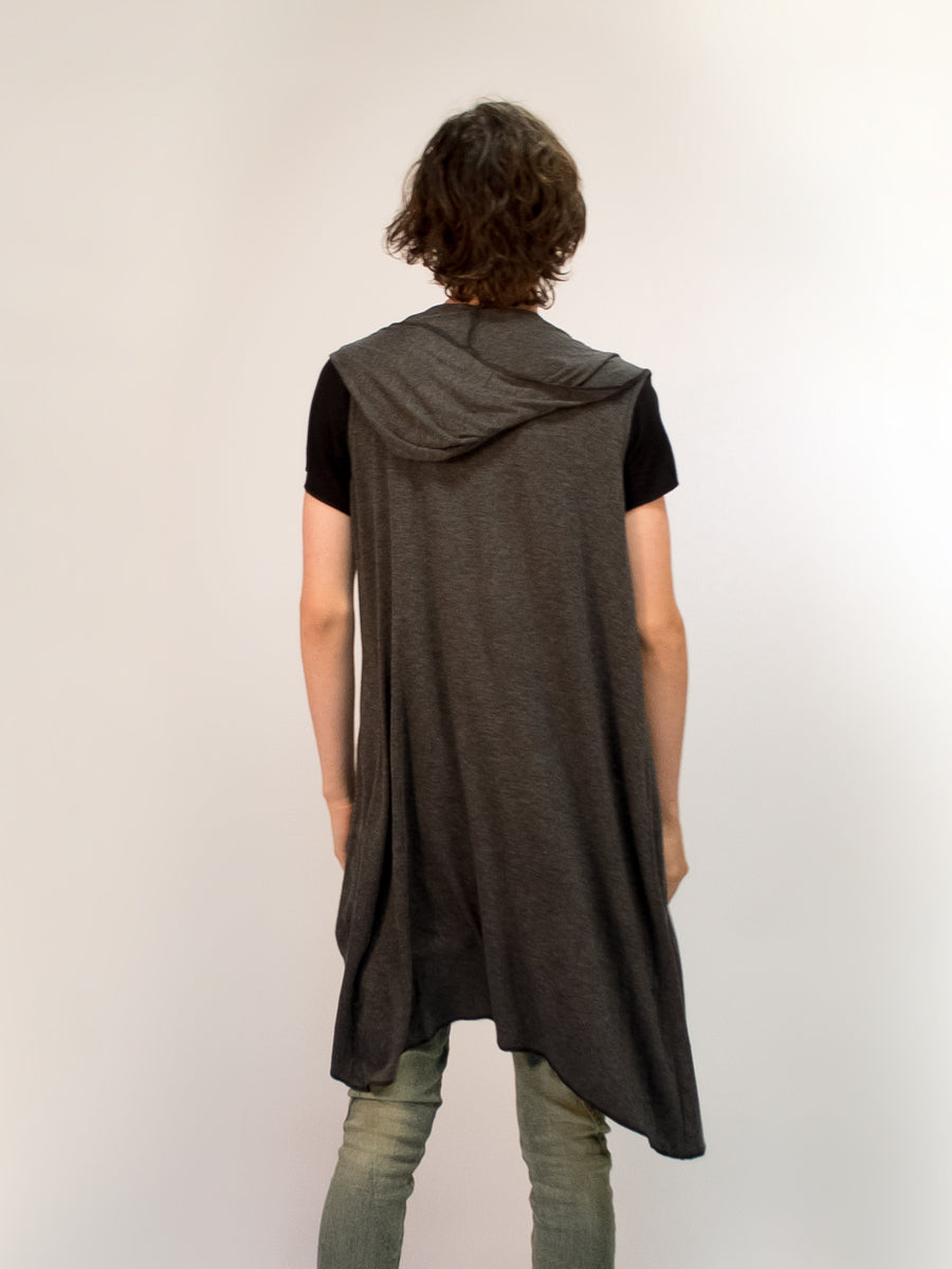 UNISEX CHARCOAL DUSTER