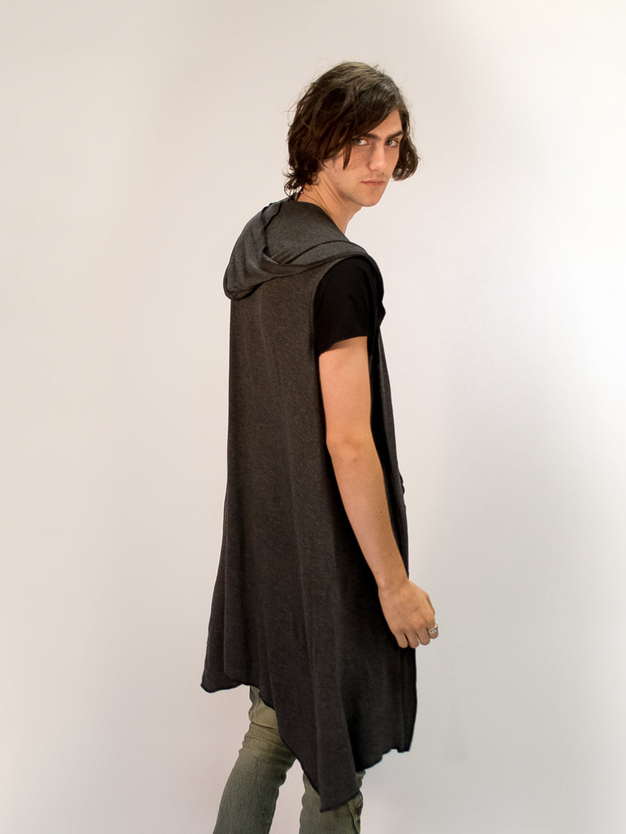 UNISEX CHARCOAL DUSTER